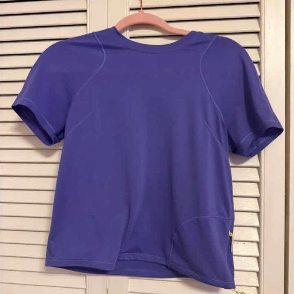 lululemon athletica purple shirt